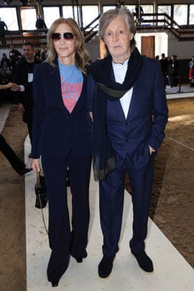 PFW - Stella McCartney Front Row Paul McCartney and Nancy Shevell on the front row of the Stella McCartney fashion show during Paris Fashion Week on March 4, 2026 in Paris, France. Photo by Jerome Domine ABACAPRESS.COM Paris France  Copyright: xDominexJerome ABACAx