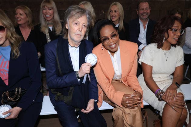 PFW - Stella McCartney Front Row Oprah Winfrey and Paul McCartney on the front row of the Stella McCartney fashion show during Paris Fashion Week on March 4, 2026 in Paris, France. Photo by Jerome Domine ABACAPRESS.COM Paris France  Copyright: xDominexJerome ABACAx