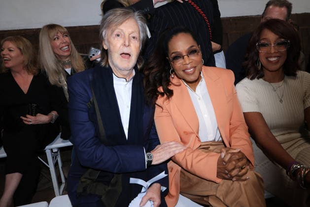 PFW - Stella McCartney Front Row Oprah Winfrey and Paul McCartney on the front row of the Stella McCartney fashion show during Paris Fashion Week on March 4, 2026 in Paris, France. Photo by Jerome Domine ABACAPRESS.COM Paris France  Copyright: xDominexJerome ABACAx