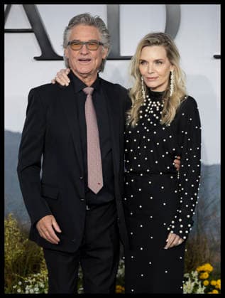 . 04 03 2026. London, United Kingdom. Kurt Russell and Michelle Pfeiffer at The Madison premiere in London.  xStephenxLockx xi-Imagesx IIM-26608-0036