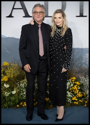 . 04 03 2026. London, United Kingdom. Kurt Russell and Michelle Pfeiffer at The Madison premiere in London.  xStephenxLockx xi-Imagesx IIM-26608-0040