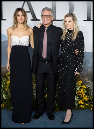 . 04 03 2026. London, United Kingdom. Beau Garrett, Kurt Russell and Michelle Pfeiffer at The Madison premiere in London.  xStephenxLockx xi-Imagesx IIM-26608-0044