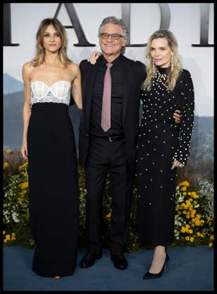 . 04 03 2026. London, United Kingdom. Beau Garrett, Kurt Russell and Michelle Pfeiffer at The Madison premiere in London.  xStephenxLockx xi-Imagesx IIM-26608-0045