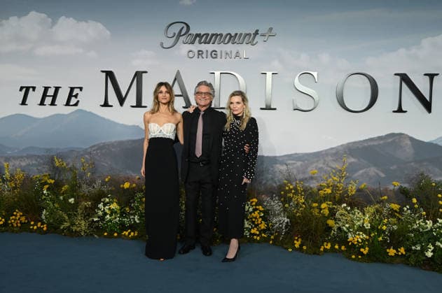 The Madison UK Premiere in London, 4 March 2026 Beau Garrett, Kurt Russell and Michelle Pfeiffer at The Madison UK Premiere at Cineworld Leicester Square in London, 4 March 2026, Credit:Tina Korhonen Avalon United Kingdom, London  Copyright: xTinaxKorhonenx xAvalonx 1080098349