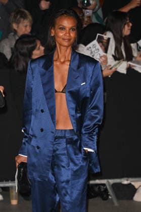PFW Tom Ford Outside Arrivals Liya Kebede arriving at the Tom Ford show during Fashion Week in Paris, France on March 4, 2026. Photo by Julien Reynaud APS-Medias ABACAPRESS.COM Paris France  Copyright: xReynaudxJulien APS-Medias ABACAx