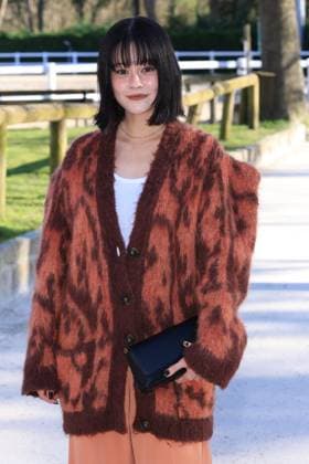 Jerome Domine - PFW - Stella McCartney Photocall - Bela Emma pictured at photocall of the Stella McCartney fashion show during Paris Fashion Week on March 4, 2026 in Paris, France. Photo by Jerome Domine ABACAPRESS.COM Paris France  Copyright: xDominexJerome ABACAx