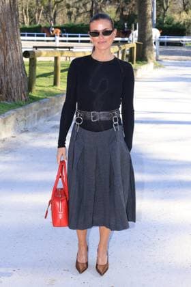 Jerome Domine - PFW - Stella McCartney Photocall - Bela Janka Polliani pictured at photocall of the Stella McCartney fashion show during Paris Fashion Week on March 4, 2026 in Paris, France. Photo by Jerome Domine ABACAPRESS.COM Paris France  Copyright: xDominexJerome ABACAx