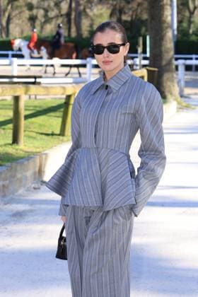 Jerome Domine - PFW - Stella McCartney Photocall - Bela Darja Barannik pictured at photocall of the Stella McCartney fashion show during Paris Fashion Week on March 4, 2026 in Paris, France. Photo by Jerome Domine ABACAPRESS.COM Paris France  Copyright: xDominexJerome ABACAx