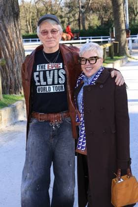 Jerome Domine - PFW - Stella McCartney Photocall - Bela Baz Luhrmann and his wife Catherine Martin pictured at photocall of the Stella McCartney fashion show during Paris Fashion Week on March 4, 2026 in Paris, France. Photo by Jerome Domine ABACAPRESS.COM Paris France  Copyright: xDominexJerome ABACAx