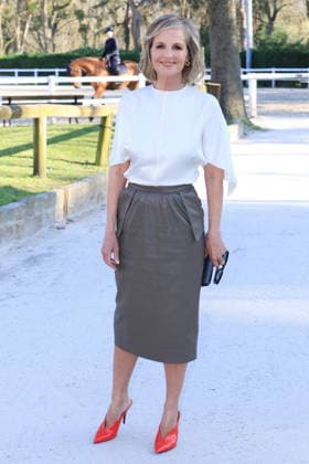 Jerome Domine - PFW - Stella McCartney Photocall - Bela Helen Hunt pictured at photocall of the Stella McCartney fashion show during Paris Fashion Week on March 4, 2026 in Paris, France. Photo by Jerome Domine ABACAPRESS.COM Paris France  Copyright: xDominexJerome ABACAx