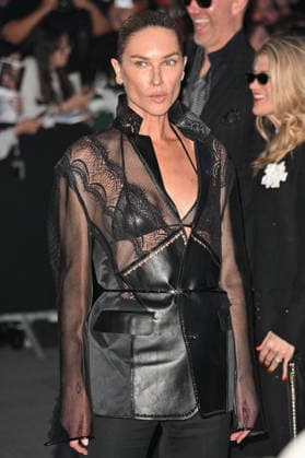 PFW Tom Ford Outside Arrivals Erin Wasson arriving at the Tom Ford show during Fashion Week in Paris, France on March 4, 2026. Photo by Julien Reynaud APS-Medias ABACAPRESS.COM Paris France  Copyright: xReynaudxJulien APS-Medias ABACAx
