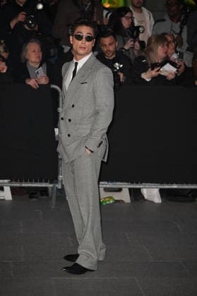 PFW Tom Ford Outside Arrivals Benito Skinner arriving at the Tom Ford show during Fashion Week in Paris, France on March 4, 2026. Photo by Julien Reynaud APS-Medias ABACAPRESS.COM Paris France  Copyright: xReynaudxJulien APS-Medias ABACAx