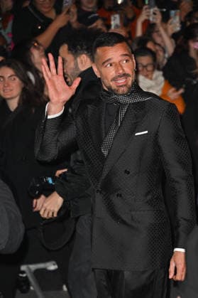 PFW Tom Ford Outside Arrivals Ricky Martin arriving at the Tom Ford show during Fashion Week in Paris, France on March 4, 2026. Photo by Julien Reynaud APS-Medias ABACAPRESS.COM Paris France  Copyright: xReynaudxJulien APS-Medias ABACAx