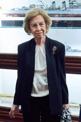 March 4, 2026, Madrid, Madrid, Spain: QUEEN SOFIA visits the exhibition The flag that came from the sea. The colours that identify us Madrid Spain - ZUMAc260 20260304_zep_c260_002 Copyright: xMikexChicorrox
