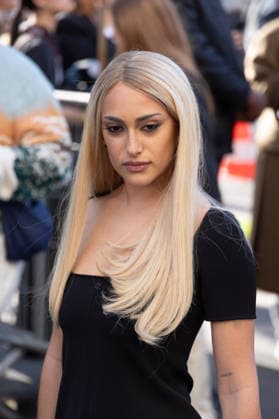 PFW Courreges Outside Arrivals NB Samia Kanaan arrived at the Courreges Womenswear Fall Winter 2026-2027 show as part of Paris Fashion Week on March 04, 2026 in Paris, France. Photo by Nasser Berzane ABACAPRESS.COM Paris France  Copyright: xBerzanexNasser ABACAx