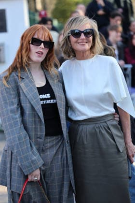 Helen Hunt and her daughter Makena Lei Carnahan seen outside Stella McCartney s Fashion Show during Paris Fashion Week - Womenswear Fall Winter 2026 2027 Helen Hunt and her daughter Makena Lei Carnahan seen outside Stella McCartney s Fashion Show during Paris Fashion Week - Womenswear Fall Winter 2026 2027 in Paris on March 4, 2026  Copyright: xBertrandxVanierx