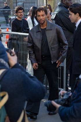 PFW Courreges Outside Arrivals NB Disiz arrived at the Courreges Womenswear Fall Winter 2026-2027 show as part of Paris Fashion Week on March 04, 2026 in Paris, France. Photo by Nasser Berzane ABACAPRESS.COM Paris France  Copyright: xBerzanexNasser ABACAx