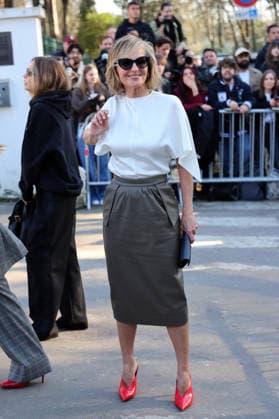 Helen Hunt and her daughter Makena Lei Carnahan seen outside Stella McCartney s Fashion Show during Paris Fashion Week - Womenswear Fall Winter 2026 2027 Helen Hunt and her daughter Makena Lei Carnahan seen outside Stella McCartney s Fashion Show during Paris Fashion Week - Womenswear Fall Winter 2026 2027 in Paris on March 4, 2026  Copyright: xBertrandxVanierx