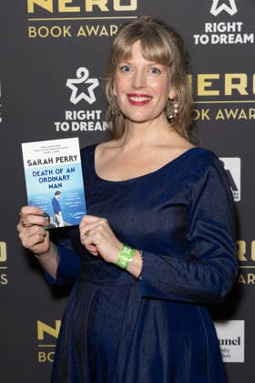 Nero Book Awards in London, UK - 04 Mar 2026 2025 Non-Fiction Category Winner, Sarah Perry attends the Nero Book Awards at Outernet in London. London United Kingdom Copyright: xPhilxLewisx xSOPAxImagesx SarahPerry_Nero-3149