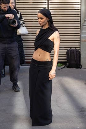 PFW Courreges Outside Arrivals NB Toccororo arrived at the Courreges Womenswear Fall Winter 2026-2027 show as part of Paris Fashion Week on March 04, 2026 in Paris, France. Photo by Nasser Berzane ABACAPRESS.COM Paris France  Copyright: xBerzanexNasser ABACAx