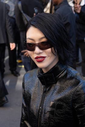 PFW Courreges Outside Arrivals NB Ayaka Miyoshi arrived at the Courreges Womenswear Fall Winter 2026-2027 show as part of Paris Fashion Week on March 04, 2026 in Paris, France. Photo by Nasser Berzane ABACAPRESS.COM Paris France  Copyright: xBerzanexNasser ABACAx