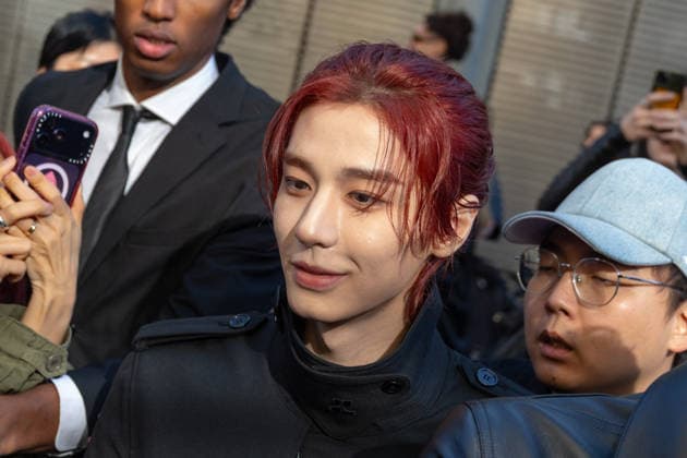 PFW Courreges Outside Arrivals NB Leehan arrived at the Courreges Womenswear Fall Winter 2026-2027 show as part of Paris Fashion Week on March 04, 2026 in Paris, France. Photo by Nasser Berzane ABACAPRESS.COM Paris France  Copyright: xBerzanexNasser ABACAx