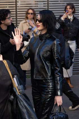 PFW Courreges Outside Arrivals NB Ayaka Miyoshi arrived at the Courreges Womenswear Fall Winter 2026-2027 show as part of Paris Fashion Week on March 04, 2026 in Paris, France. Photo by Nasser Berzane ABACAPRESS.COM Paris France  Copyright: xBerzanexNasser ABACAx