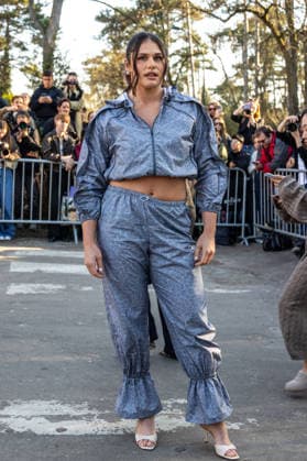 PFW Stella McCartney Outside Arrivals NB Ilona Maher arrived at the Stella McCartney Womenswear Fall Winter 2026-2027 show as part of Paris Fashion Week on March 04, 2026 in Paris, France. Photo by Nasser Berzane ABACAPRESS.COM Paris France  Copyright: xBerzanexNasser ABACAx