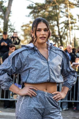 PFW Stella McCartney Outside Arrivals NB Ilona Maher arrived at the Stella McCartney Womenswear Fall Winter 2026-2027 show as part of Paris Fashion Week on March 04, 2026 in Paris, France. Photo by Nasser Berzane ABACAPRESS.COM Paris France  Copyright: xBerzanexNasser ABACAx