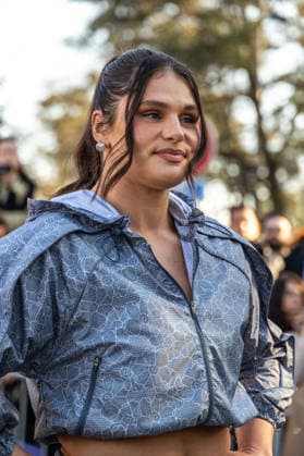 PFW Stella McCartney Outside Arrivals NB Ilona Maher arrived at the Stella McCartney Womenswear Fall Winter 2026-2027 show as part of Paris Fashion Week on March 04, 2026 in Paris, France. Photo by Nasser Berzane ABACAPRESS.COM Paris France  Copyright: xBerzanexNasser ABACAx