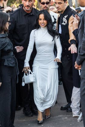 PFW Stella McCartney Outside Arrivals NB Becky G arrived at the Stella McCartney Womenswear Fall Winter 2026-2027 show as part of Paris Fashion Week on March 04, 2026 in Paris, France. Photo by Nasser Berzane ABACAPRESS.COM Paris France  Copyright: xBerzanexNasser ABACAx
