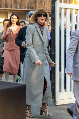 PFW Stella McCartney Outside Arrivals NB Anna Wintour arrived at the Stella McCartney Womenswear Fall Winter 2026-2027 show as part of Paris Fashion Week on March 04, 2026 in Paris, France. Photo by Nasser Berzane ABACAPRESS.COM Paris France  Copyright: xBerzanexNasser ABACAx