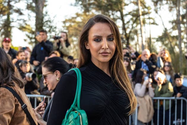 PFW Stella McCartney Outside Arrivals NB Carla Ginola arrived at the Stella McCartney Womenswear Fall Winter 2026-2027 show as part of Paris Fashion Week on March 04, 2026 in Paris, France. Photo by Nasser Berzane ABACAPRESS.COM Paris France  Copyright: xBerzanexNasser ABACAx