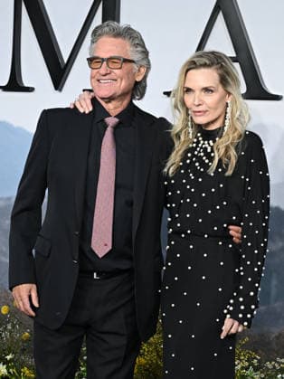 Kurt Russell and Michelle Pfeiffer attends The Madison UK Premiere at Cineworld Leicester Square in London, England. UK. Wednesday 4th March 2026. Copyright: xJamesxWarrenx THE MADISON - UK PREMIERE3
