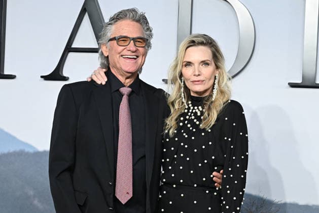 Kurt Russell and Michelle Pfeiffer attends The Madison UK Premiere at Cineworld Leicester Square in London, England. UK. Wednesday 4th March 2026. Copyright: xJamesxWarrenx THE MADISON - UK PREMIERE4