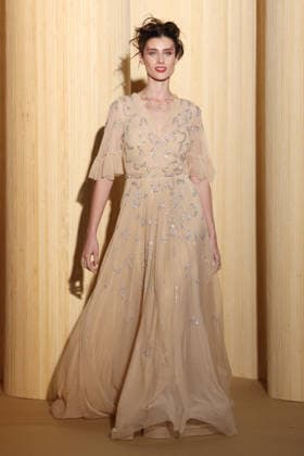 PFW - Christophe Guillarme Runway A model walks the Runway of the Christophe Guillarmé fashion show during Paris Fashion Week on March 4, 2026 in Paris, France. Photo by Jerome Domine ABACAPRESS.COM Paris France  Copyright: xDominexJerome ABACAx