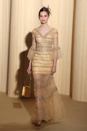 PFW - Christophe Guillarme Runway A model walks the Runway of the Christophe Guillarmé fashion show during Paris Fashion Week on March 4, 2026 in Paris, France. Photo by Jerome Domine ABACAPRESS.COM Paris France  Copyright: xDominexJerome ABACAx