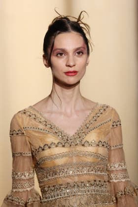 PFW - Christophe Guillarme Runway A model walks the Runway of the Christophe Guillarmé fashion show during Paris Fashion Week on March 4, 2026 in Paris, France. Photo by Jerome Domine ABACAPRESS.COM Paris France  Copyright: xDominexJerome ABACAx