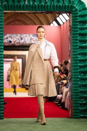 PFW - Acne Studios Runway AJ A model presents a creation for Acne Studios for the Women s Ready to Wear Fall Winter 2026-2027 collection fashion show as part of the Paris Women Fashion Week (PFW), in Paris, on March 4, 2026. Photo by Alexis Jumeau ABACAPRESS.COM Paris France  Copyright: xJumeauxAlexis ABACAx