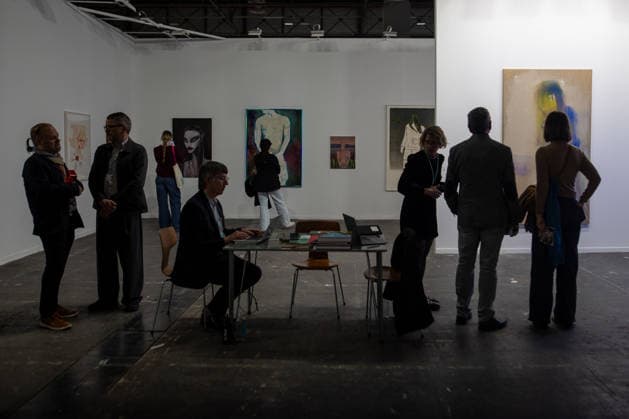 Opening of ARCO (Spain s International Contemporary Art Fair) in Madrid, Spain - 04 Mar 2026 People view works of art in one of the halls of IFEMA.during the opening of ARCO (Spain s International Contemporary Art Fair) at its 45th edition at the IFEMA exhibition center. Madrid Spain Copyright: xDavidxCanalesx xSOPAxImagesx DCARCO260304-116