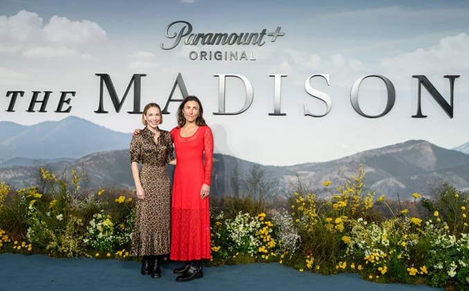 Guest and Julia Brown attend the MADISON UK Premiere at Cineworld Leicester Square, 4th March 2026. Guest and Julia Brown attend the European Premiere of the newest Paramount+ drama, The Madison, at Cineworld Leicester Square. on 4th March, 2026., Credit:Tina Korhonen Avalon United Kingdom, London  Copyright: xTinaxKorhonenx xAvalonx 1080160374
