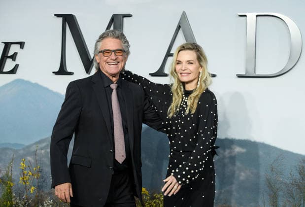Kurt Russell and Michelle Pfeiffer attend the MADISON UK Premiere at Cineworld Leicester Square, 4th March 2026. Kurt Russell and Michelle Pfeiffer attend the European Premiere of the newest Paramount+ drama, The Madison, at Cineworld Leicester Square. on 4th March, 2026., Credit:Tina Korhonen Avalon United Kingdom, London  Copyright: xTinaxKorhonenx xAvalonx 1080160714