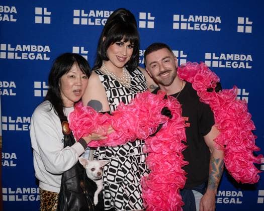 March 4, 2026, Beverly Hills, California, USA: American stand-up comedian, actress and musician MARGARET CHO, American comedian and paranormal expert ROZ HERNANDEZ and American actor, comedian, singer, and illustrator MATTEO LANE attend Lambda LegalÃ¢â‚¬â ¢s Stand Up for Equality. Beverly Hills USA - ZUMAb173 20260304_aap_b173_022 Copyright: xBillyxBennightx