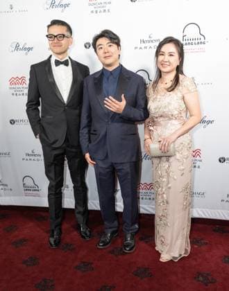 March 4, 2026, Bronx, New York, USA: Will Fan, Lang Lang and Tina Fan attend Lang Lang International Music Foundation bi-annual gala at Metropolitan Club in New York, NY on March 4, 2026. Bronx USA - ZUMAr339 20260304_znp_r339_049 Copyright: xLevxRadinx