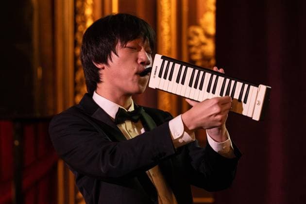 March 4, 2026, Bronx, New York, USA: Young musician, recipient of foundation Taige Wang perform during Lang Lang International Music Foundation bi-annual gala at Metropolitan Club in New York, NY on March 4, 2026. Bronx USA - ZUMAr339 20260304_znp_r339_104 Copyright: xLevxRadinx