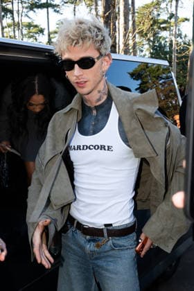 PFW - Stella McCartney Arrivals Machine Gun Kelly attends the Stella McCartney WI26 Show as part of Paris Fashion Week on March 04, 2026 in Paris, France. Photo by ABACAPRESS.COM Paris France  Copyright: xABACAx