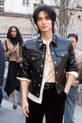 PFW - Acne Studios Photo by ABACAPRESS.COM Win Metawin attends the Acne Studios WI26 Show as part of Paris Fashion Week on March 04, 2026 in Paris, France. Photo by ABACAPRESS.COM Paris France  Copyright: xABACAx