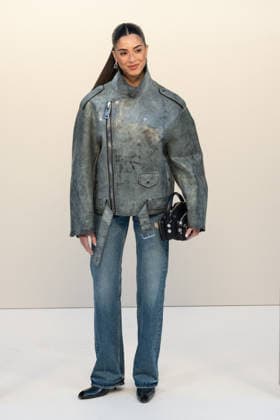 PFW - Acne Studios Photo by ABACAPRESS.COM Saja Kilani attends the Acne Studios WI26 Show as part of Paris Fashion Week on March 04, 2026 in Paris, France. Photo by ABACAPRESS.COM Paris France  Copyright: xABACAx