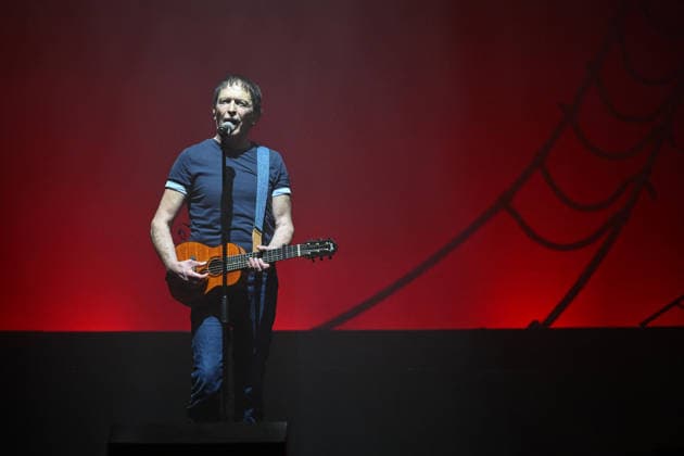 I Muvrini In Concert - Paris I Muvrini, Jean-François Bernardini performs at the l Olympia in Paris, France on March 4, 2026. Photo by Christophe Meng ABACAPRESS.COM Paris France  Copyright: xMengxChristophe ABACAx