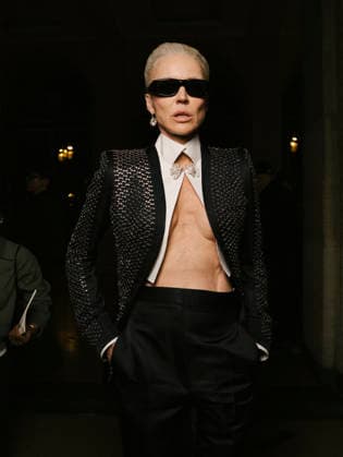 Daphne Guinness at Tom Ford Women Ready to Wear Fall Winter 2026 2027 Collection fashion show, during Paris Fashion Week on march 4th 2026 Delpech Melloul Sarkissian Bestimage Celebrities at Tom Ford Women Ready to Wear Fall Winter 2026 2027 Collection fashion show, during Paris Fashion Week on march 4th 2026 Paris France  Copyright: xDelpechx-xMelloulx-xSarkissianx xBestimagexDelpechx-xMelloulx-xSarkissianx xBestimagex